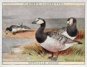 1928 Player's Game Birds and Wild Fowl (Large) #6 Bernacle Goose Front