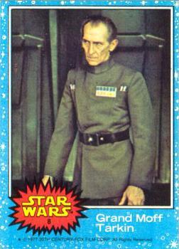 1977 Scanlens Star Wars #8 Grand Moff Tarkin Front
