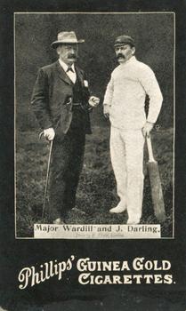 1902 Phillips Guinea Gold Cigarettes #NNO Major Wardill / Joe Darling Front
