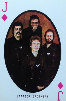 1978 The Best of Country Music Playing Cards #J♦ Statler Brothers Front