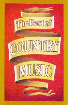 1978 The Best of Country Music Playing Cards #K♥ Johnny Cash Back