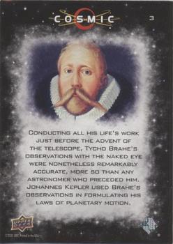 2023 Upper Deck Cosmic #3 Tycho Brahe Back