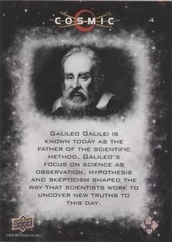 2023 Upper Deck Cosmic #4 Galileo Galilei Back