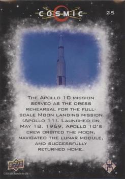 2023 Upper Deck Cosmic #25 Apollo 10 Back