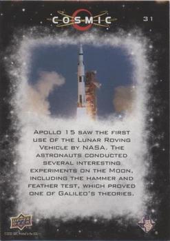 2023 Upper Deck Cosmic #31 Apollo 15 Back