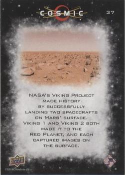 2023 Upper Deck Cosmic #37 First Photos and Soil from Mars - Viking Lander Back