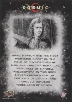 2023 Upper Deck Cosmic - Red Shift #6 Isaac Newton Back