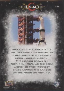 2023 Upper Deck Cosmic - Red Shift #28 Apollo 12 Back