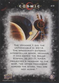 2023 Upper Deck Cosmic - Red Shift #49 Voyager 1 in Interstellar Space Back