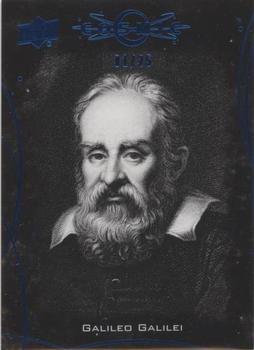 2023 Upper Deck Cosmic - Blue Shift #4 Galileo Galilei Front