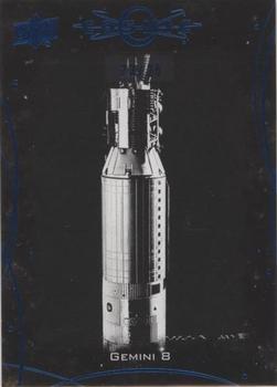 2023 Upper Deck Cosmic - Blue Shift #16 First Orbital Docking - Gemini 8 Front