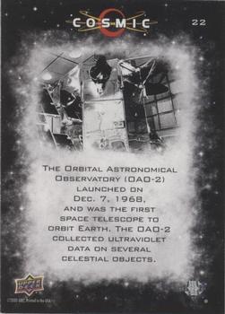 2023 Upper Deck Cosmic - Blue Shift #22 First Orbital Ultraviolet Observatory - OAO-2 Back