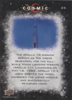 2023 Upper Deck Cosmic - Blue Shift #25 Apollo 10 Back