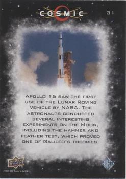 2023 Upper Deck Cosmic - Blue Shift #31 Apollo 15 Back