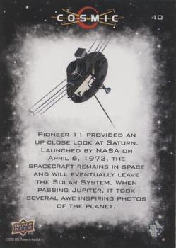 2023 Upper Deck Cosmic - Blue Shift #40 Pioneer 11 Back