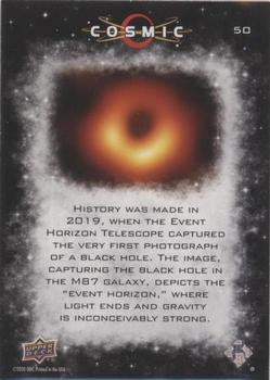 2023 Upper Deck Cosmic - Blue Shift #50 Black Hole Discovery Back