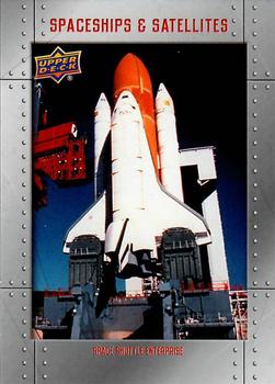 2023 Upper Deck Cosmic - Spaceships & Satellites #SSS-1 Space Shuttle Enterprise Front