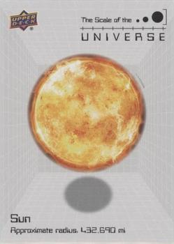 2023 Upper Deck Cosmic - Scale of the Universe #SU-1 Sun Front