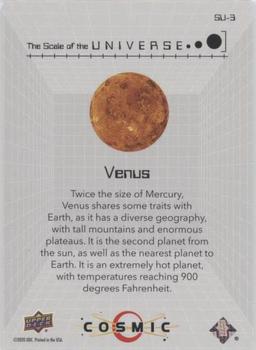 2023 Upper Deck Cosmic - Scale of the Universe #SU-3 Venus Back