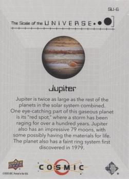 2023 Upper Deck Cosmic - Scale of the Universe #SU-6 Jupiter Back