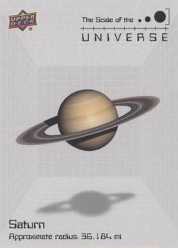 2023 Upper Deck Cosmic - Scale of the Universe #SU-7 Saturn Front