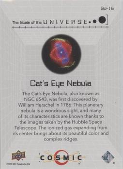 2023 Upper Deck Cosmic - Scale of the Universe #SU-16 Cat's Eye Nebula Back