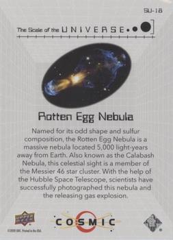 2023 Upper Deck Cosmic - Scale of the Universe #SU-18 Rotten Egg Nebula Back