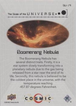 2023 Upper Deck Cosmic - Scale of the Universe #SU-19 Boomerang Nebula Back