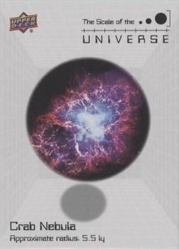 2023 Upper Deck Cosmic - Scale of the Universe #SU-26 Crab Nebula Front