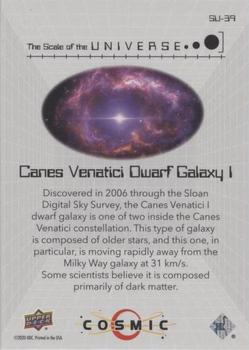 2023 Upper Deck Cosmic - Scale of the Universe #SU-39 Canes Venatici I Back