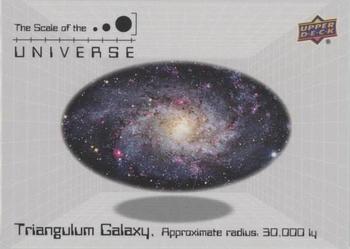 2023 Upper Deck Cosmic - Scale of the Universe #SU-44 Triangulum Galaxy Front