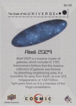 2023 Upper Deck Cosmic - Scale of the Universe #SU-55 Abell 2029 Back