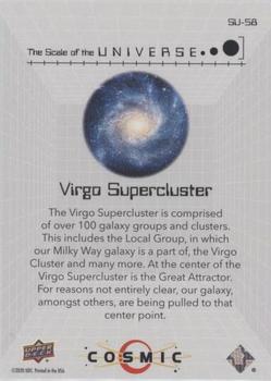 2023 Upper Deck Cosmic - Scale of the Universe #SU-58 Virgo Supercluster Back