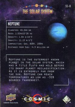 2023 Upper Deck Cosmic - The Solar System #SS-8 Neptune Back