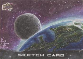 2023 Upper Deck Cosmic - Sketch #NNO Chris Papantoniou Front