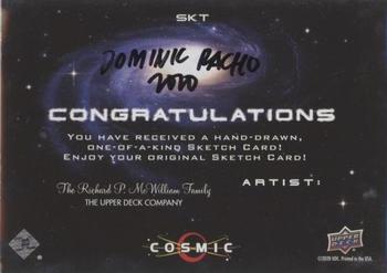 2023 Upper Deck Cosmic - Sketch #NNO Dominic Racho Back