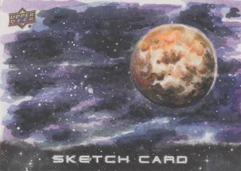 2023 Upper Deck Cosmic - Sketch #NNO Emily Burges Front