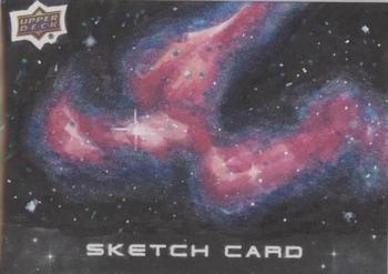 2023 Upper Deck Cosmic - Sketch #NNO Ethan Castillo Front