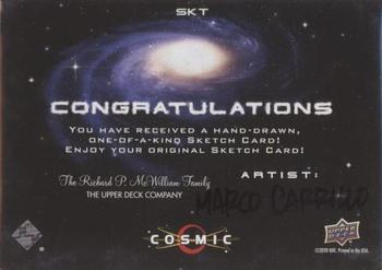 2023 Upper Deck Cosmic - Sketch #NNO Marco Carrillo Back