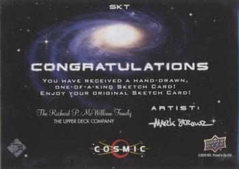 2023 Upper Deck Cosmic - Sketch #NNO Mark Stroud Back