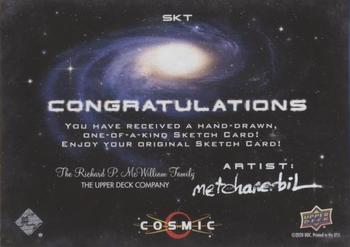 2023 Upper Deck Cosmic - Sketch #NNO Metehan Erbil Back