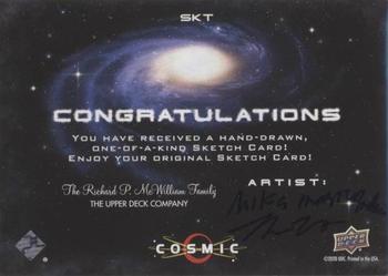 2023 Upper Deck Cosmic - Sketch #NNO Michael Mastermaker Back
