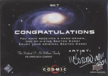 2023 Upper Deck Cosmic - Sketch #NNO Rene Cordova Back