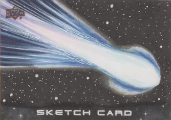 2023 Upper Deck Cosmic - Sketch #NNO Rhiannon Owens Front