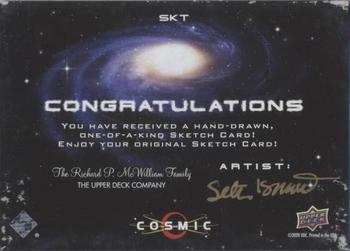 2023 Upper Deck Cosmic - Sketch #NNO Seth Ismart Back