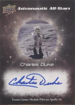 2023 Upper Deck Cosmic - Astronautic All-Stars Autographs #AAS-DU Charles Duke Front