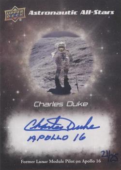 2023 Upper Deck Cosmic - Astronautic All-Stars Inscription Autographs #AAS-DU Charles Duke Front