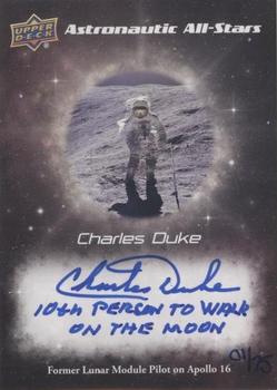 2023 Upper Deck Cosmic - Astronautic All-Stars Inscription Autographs #AAS-DU Charles Duke Front