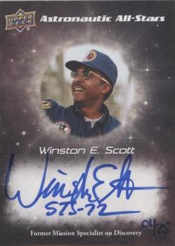 2023 Upper Deck Cosmic - Astronautic All-Stars Inscription Autographs #AAS-WS Winston E. Scott Front