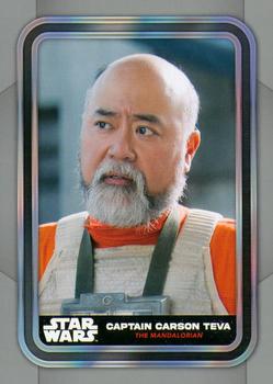 2023 Topps Star Wars #12 Captain Carson Teva Front